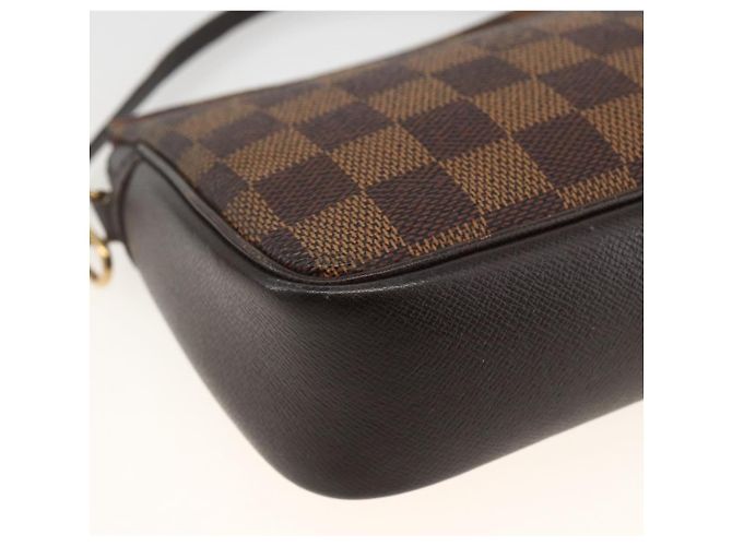 LOUIS VUITTON Make-up Tasche Damier Ebene N51982 LV Auth ARZ687A - Ansicht 15