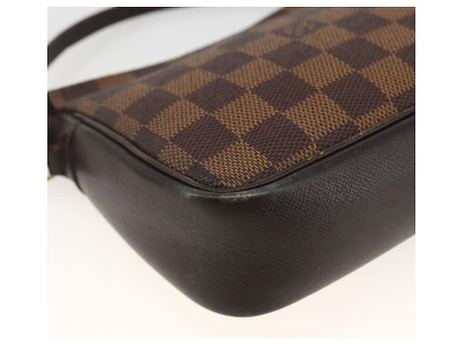 LOUIS VUITTON Make-up Tasche Damier Ebene N51982 LV Auth ARZ687A - Ansicht 17