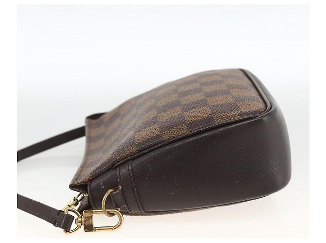 LOUIS VUITTON Make-up Tasche Damier Ebene N51982 LV Auth ARZ687A - Ansicht 3