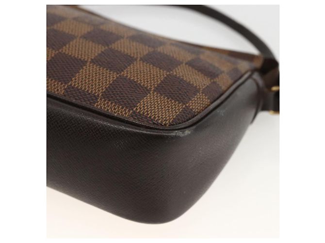LOUIS VUITTON Make-up Tasche Damier Ebene N51982 LV Auth ARZ687A - Ansicht 8