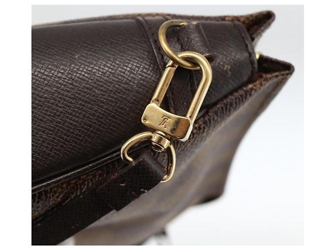 LOUIS VUITTON Make-up Tasche Damier Ebene N51982 LV Auth ARZ687A - Ansicht 9