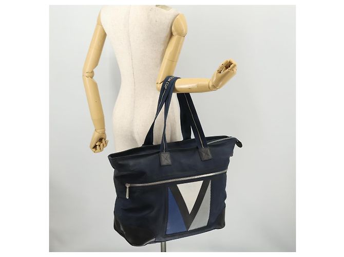 LOUIS VUITTON Borsa a Spalla LV Cup Turmantin Blu Marino M80704 LV Auth bs33843 Blu navy - vista 23