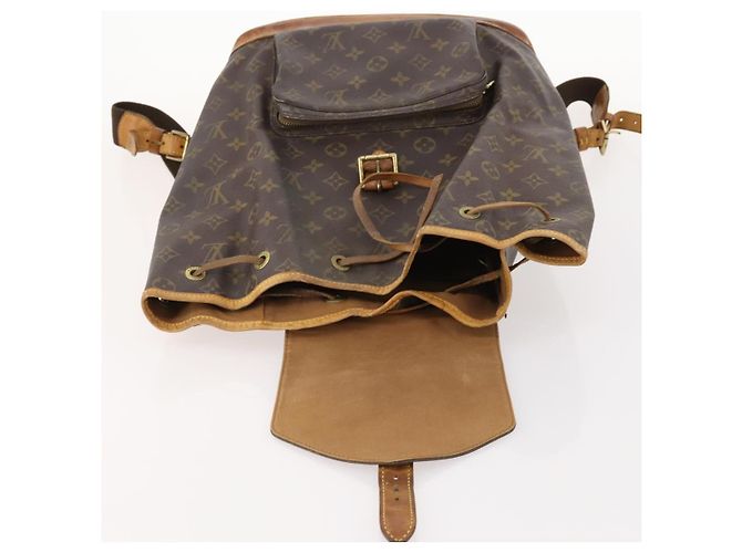 LOUIS VUITTON Monogram Montsouris GM Rucksack M51135 LV Auth 173658 Monogramm - Ansicht 21