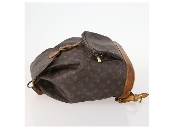 LOUIS VUITTON Monogram Montsouris GM Rucksack M51135 LV Auth 173658 Monogramm - Ansicht 4