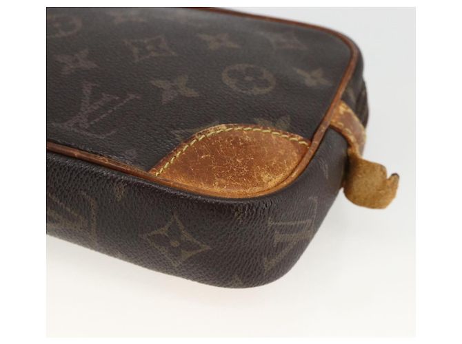 LOUIS VUITTON Clutch Marly Dragonne PM Monogramma M51827 LV Auth ka3181 - vista 14