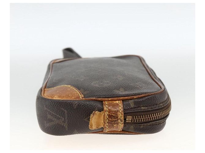 LOUIS VUITTON Clutch Marly Dragonne PM Monogramma M51827 LV Auth ka3181 - vista 3
