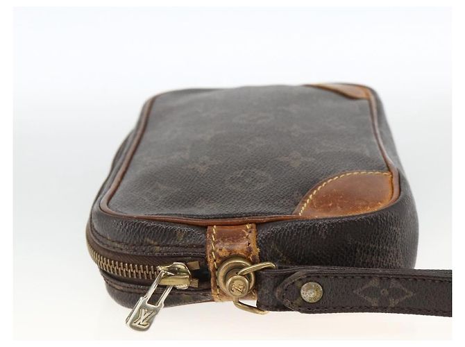LOUIS VUITTON Clutch Marly Dragonne PM Monogramma M51827 LV Auth ka3181 - vista 4