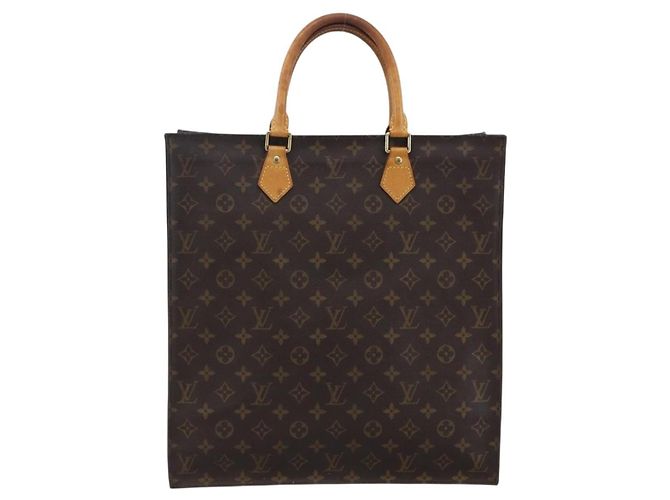 LOUIS VUITTON Sac Plat Monogram M51140 LV Auth 170062 Monogramme - vue 13