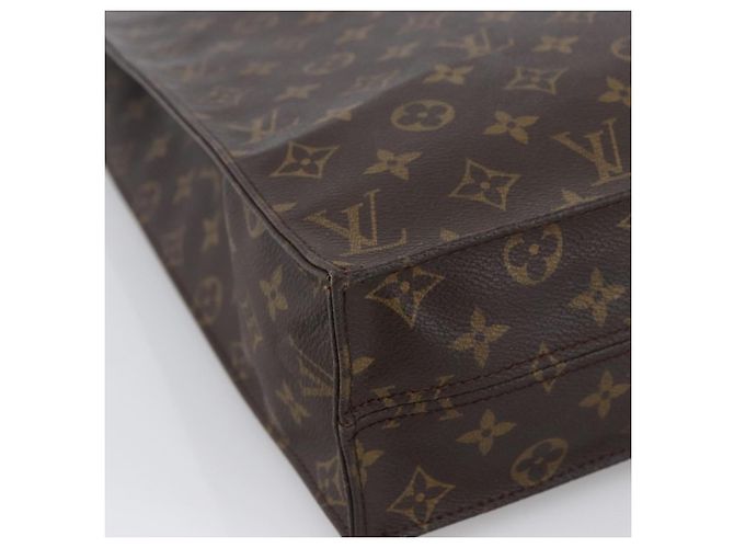 LOUIS VUITTON Sac Plat Monogram M51140 LV Auth 170062 Monogramme - vue 14