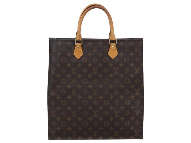 LOUIS VUITTON Sac Plat Monogram M51140 LV Auth 170062 Monogramme - vue 2