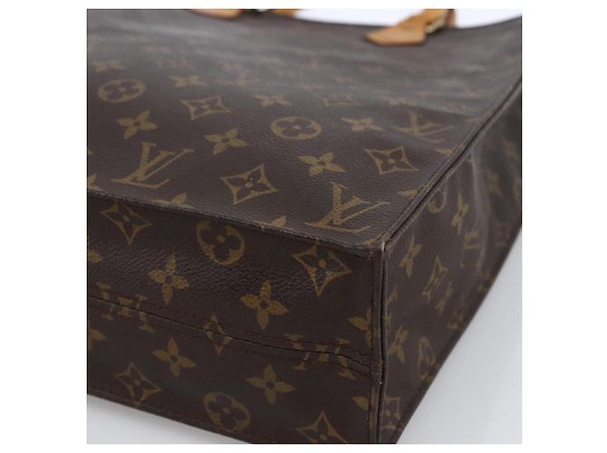 LOUIS VUITTON Sac Plat Monogram M51140 LV Auth 170062 Monogramme - vue 9