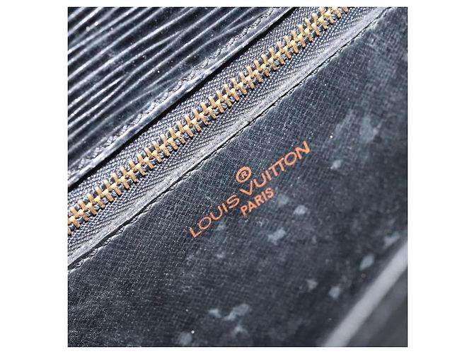 LOUIS VUITTON Borsa a Spalla Epi Saint Cloud GM Nera M52192 LV Auth ep13697 Nero - vista 21