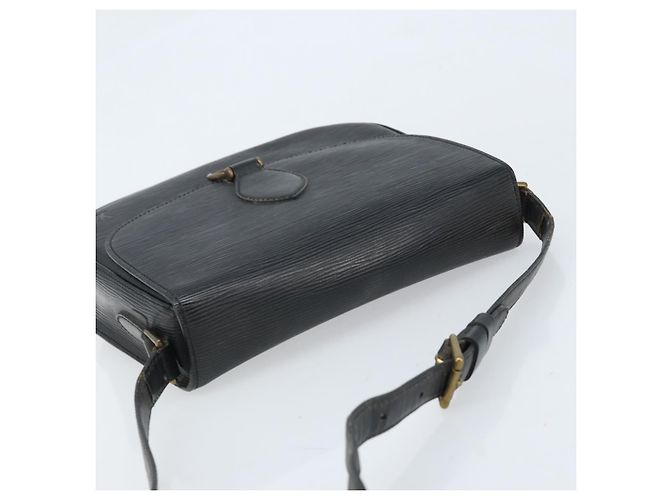 LOUIS VUITTON Borsa a Spalla Epi Saint Cloud GM Nera M52192 LV Auth ep13697 Nero - vista 6