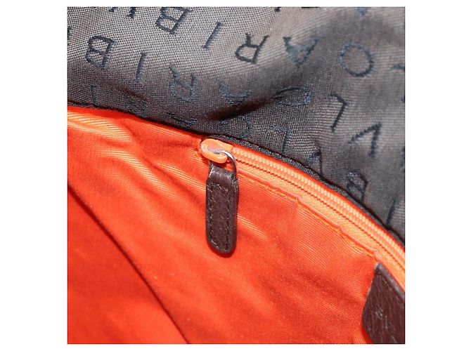 Bulgari BVLGARI Schultertasche aus Canvas Braun Silber Authentisch bs33988 - Ansicht 20