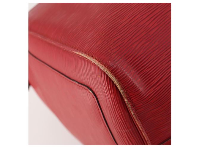 LOUIS VUITTON Epi Keepall 50 Borsa Boston Rossa M42967 LV Auth hk3568 Rosso - vista 17