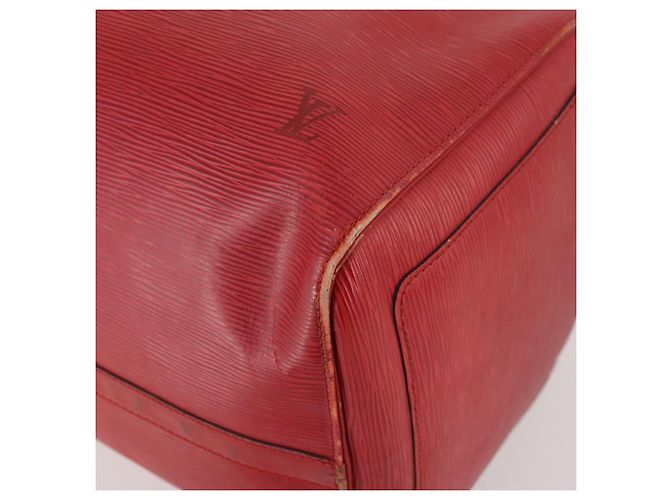 LOUIS VUITTON Epi Keepall 50 Borsa Boston Rossa M42967 LV Auth hk3568 Rosso - vista 8