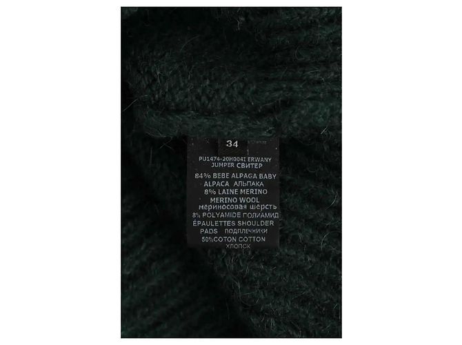 Isabel Marant Jersey de lana caqui - vista 6