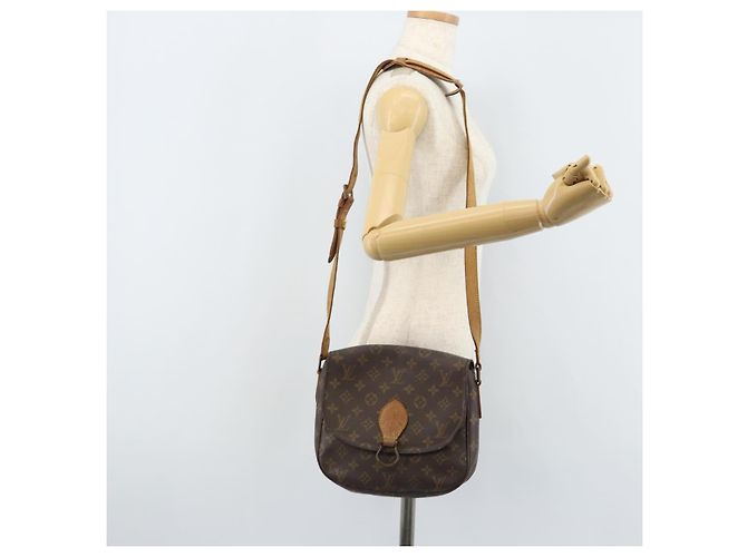 LOUIS VUITTON Borsa a Spalla Monogram Saint Cloud GM M51242 LV Auth bs33939 Monogramma - vista 25