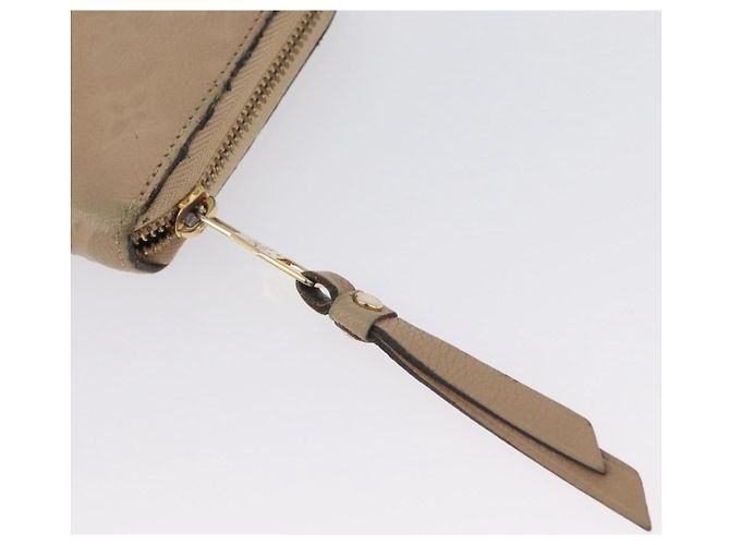 Cartera Larga Zippy Empreinte LOUIS VUITTON Beige M61866 LV Auth bs33946 - vista 8