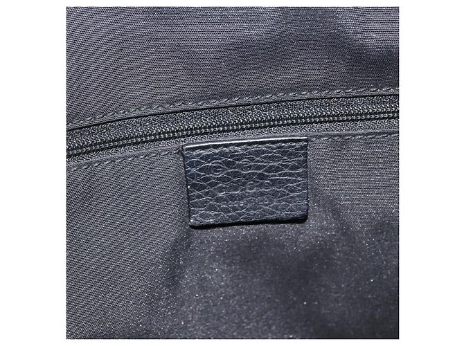Borsa a Spalla GG Canvas Gucci Nera Argento 272351 Auth mr2167 Nero - vista 15