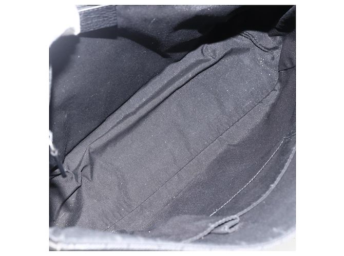 Borsa a Spalla GG Canvas Gucci Nera Argento 272351 Auth mr2167 Nero - vista 16