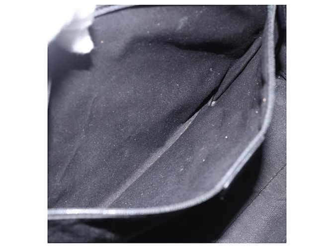 Borsa a Spalla GG Canvas Gucci Nera Argento 272351 Auth mr2167 Nero - vista 20