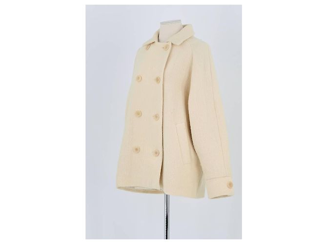 Sessun Beige Wolljacke - Ansicht 4