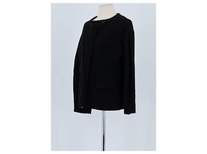 Isabel Marant Etoile Schwarze Wildlederjacke - Ansicht 4