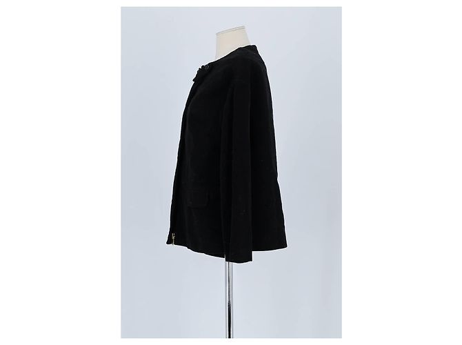 Isabel Marant Etoile Schwarze Wildlederjacke - Ansicht 5