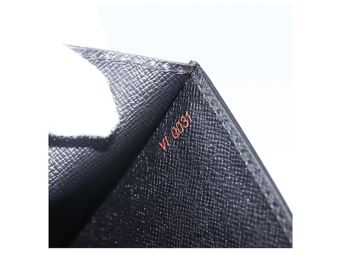 LOUIS VUITTON Epi Serie Dragonne Clutch Bag Nero M52612 LV Auth ep13784 - vista 12