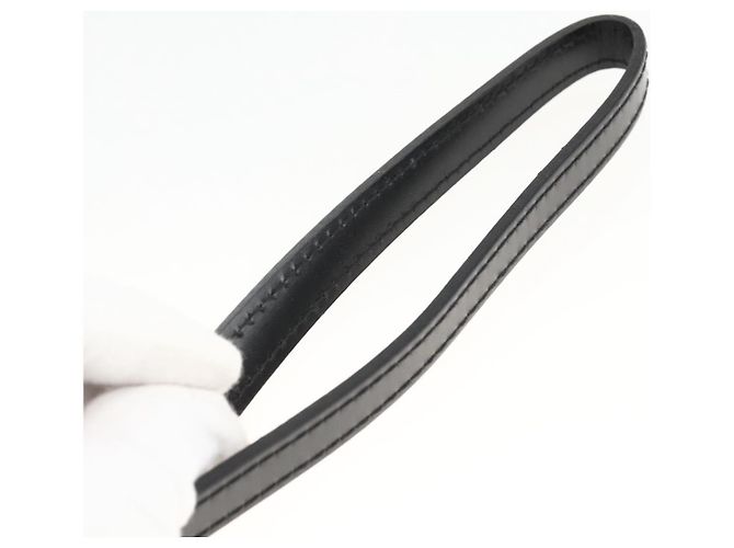 LOUIS VUITTON Epi Serie Dragonne Clutch Bag Nero M52612 LV Auth ep13784 - vista 9