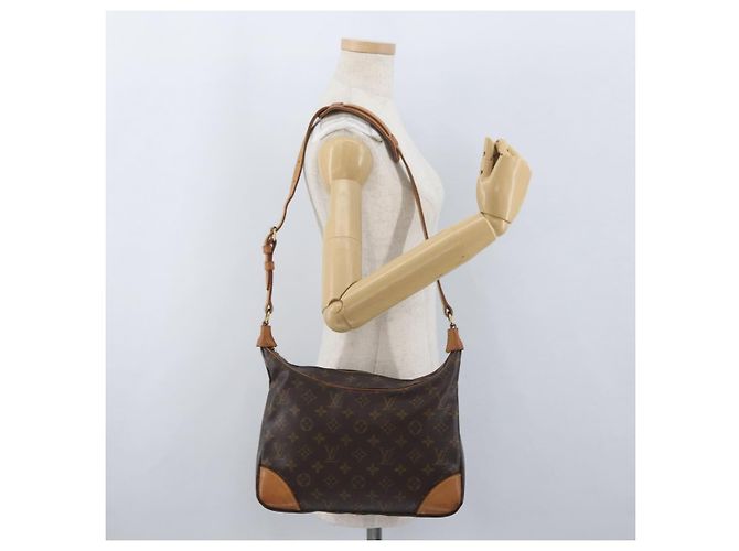 LOUIS VUITTON Borsa a Spalla Monogram Boulogne 30 M51265 LV Auth ep13724 Monogramma - vista 23