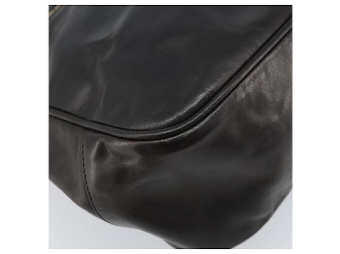 BALLY Borsa a mano in pelle marrone oro Auth BSZ117 D'oro - vista 11