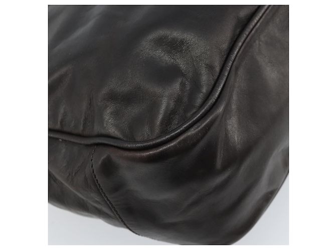 BALLY Borsa a mano in pelle marrone oro Auth BSZ117 D'oro - vista 13