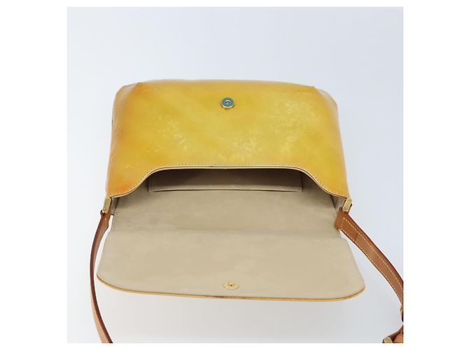 LOUIS VUITTON Borsa Thompson Street Monogram Vernis Beige M91301 LV Auth 170091 - vista 18