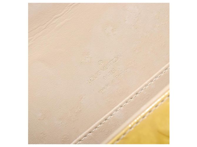 LOUIS VUITTON Borsa Thompson Street Monogram Vernis Beige M91301 LV Auth 170091 - vista 19