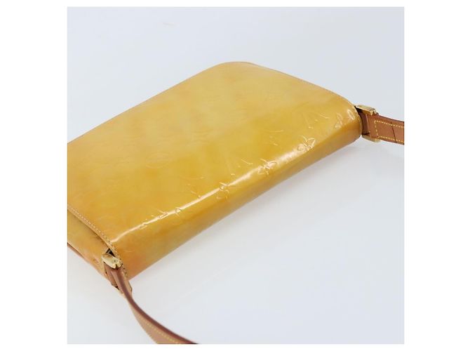 LOUIS VUITTON Borsa Thompson Street Monogram Vernis Beige M91301 LV Auth 170091 - vista 6