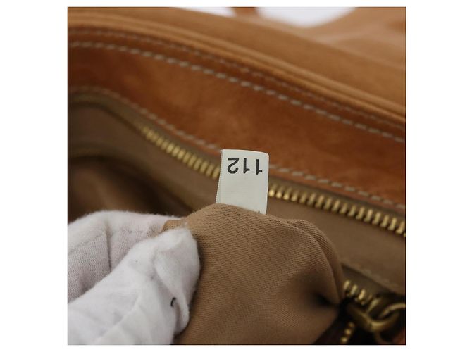 Borsa a mano in pelle Miu Miu Bamboo 2 in 1 Marrone Oro Auth 174060A D'oro - vista 12