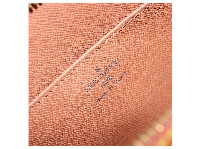 LOUIS VUITTON Pochette Uomo Epi Borsa Marrone Zipangu Oro M52528 LV Auth ka3156 - vista 17