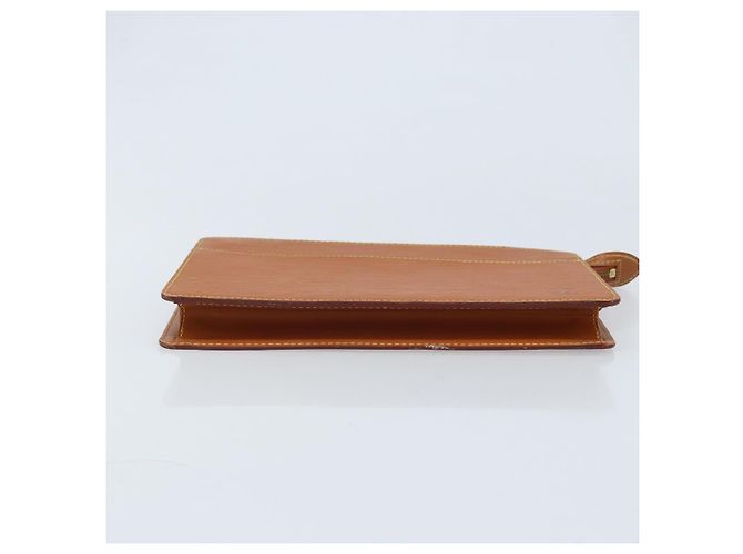 LOUIS VUITTON Pochette Uomo Epi Borsa Marrone Zipangu Oro M52528 LV Auth ka3156 - vista 6