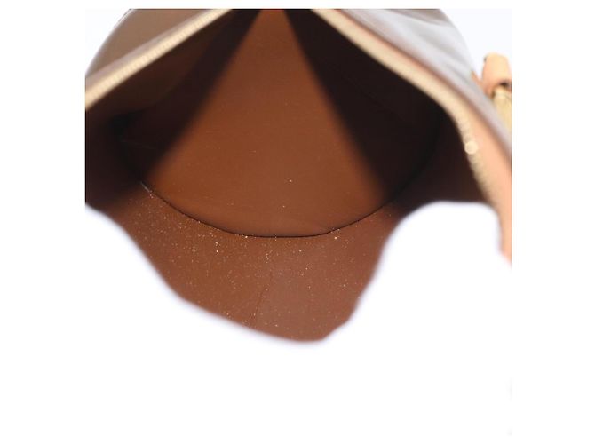 LOUIS VUITTON Borsa a Mano Monogram Vernis Bedford Bronzo M91131 LV Auth LNZ786A - vista 18