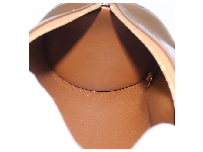 LOUIS VUITTON Borsa a Mano Monogram Vernis Bedford Bronzo M91131 LV Auth LNZ786A - vista 19