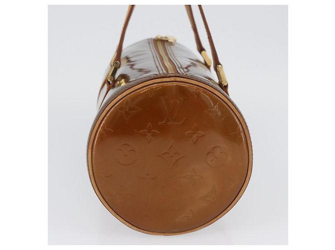 LOUIS VUITTON Borsa a Mano Monogram Vernis Bedford Bronzo M91131 LV Auth LNZ786A - vista 3