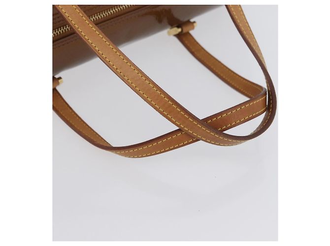 LOUIS VUITTON Borsa a Mano Monogram Vernis Bedford Bronzo M91131 LV Auth LNZ786A - vista 7