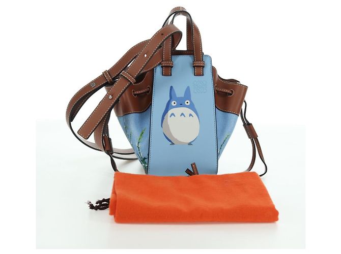 Hammock LOEWE ~ Ghibli Il Mio Vicino Totoro Amaca Borsa Sling Media Totoro Auth 167089SM - vista 12
