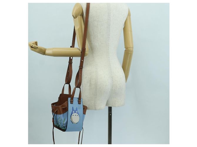 Hammock LOEWE ~ Ghibli Il Mio Vicino Totoro Amaca Borsa Sling Media Totoro Auth 167089SM - vista 24