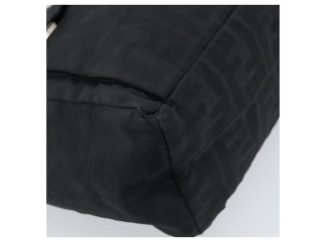 FENDI Zucca Canvas Tote Bag Schwarz Silber Auth mr2177 - Ansicht 11