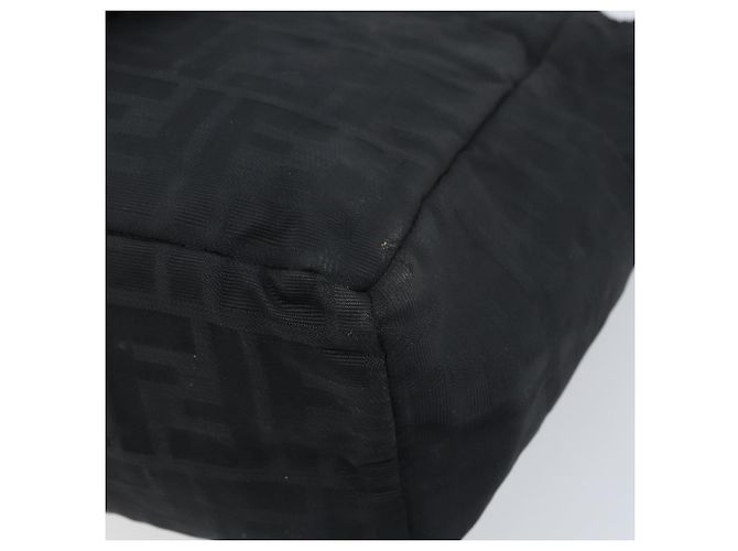 FENDI Zucca Canvas Tote Bag Schwarz Silber Auth mr2177 - Ansicht 12