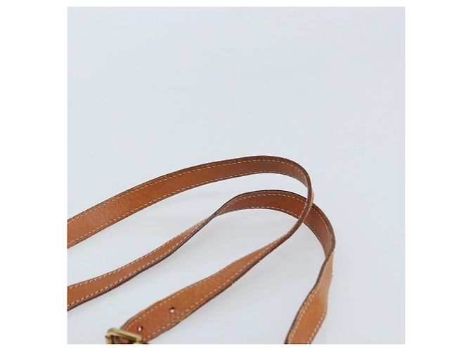 Céline CELINE Macadam Canvas Backpack PVC Leather Brown Gold Auth bs33733 Golden - view 10