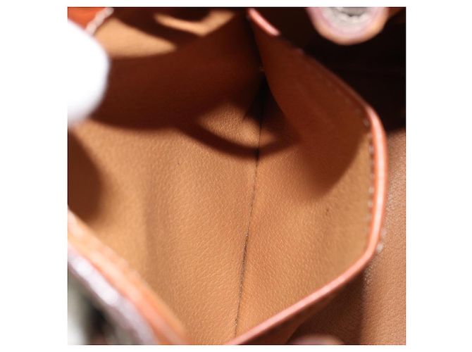 Céline CELINE Macadam Canvas Backpack PVC Leather Brown Gold Auth bs33733 Golden - view 23